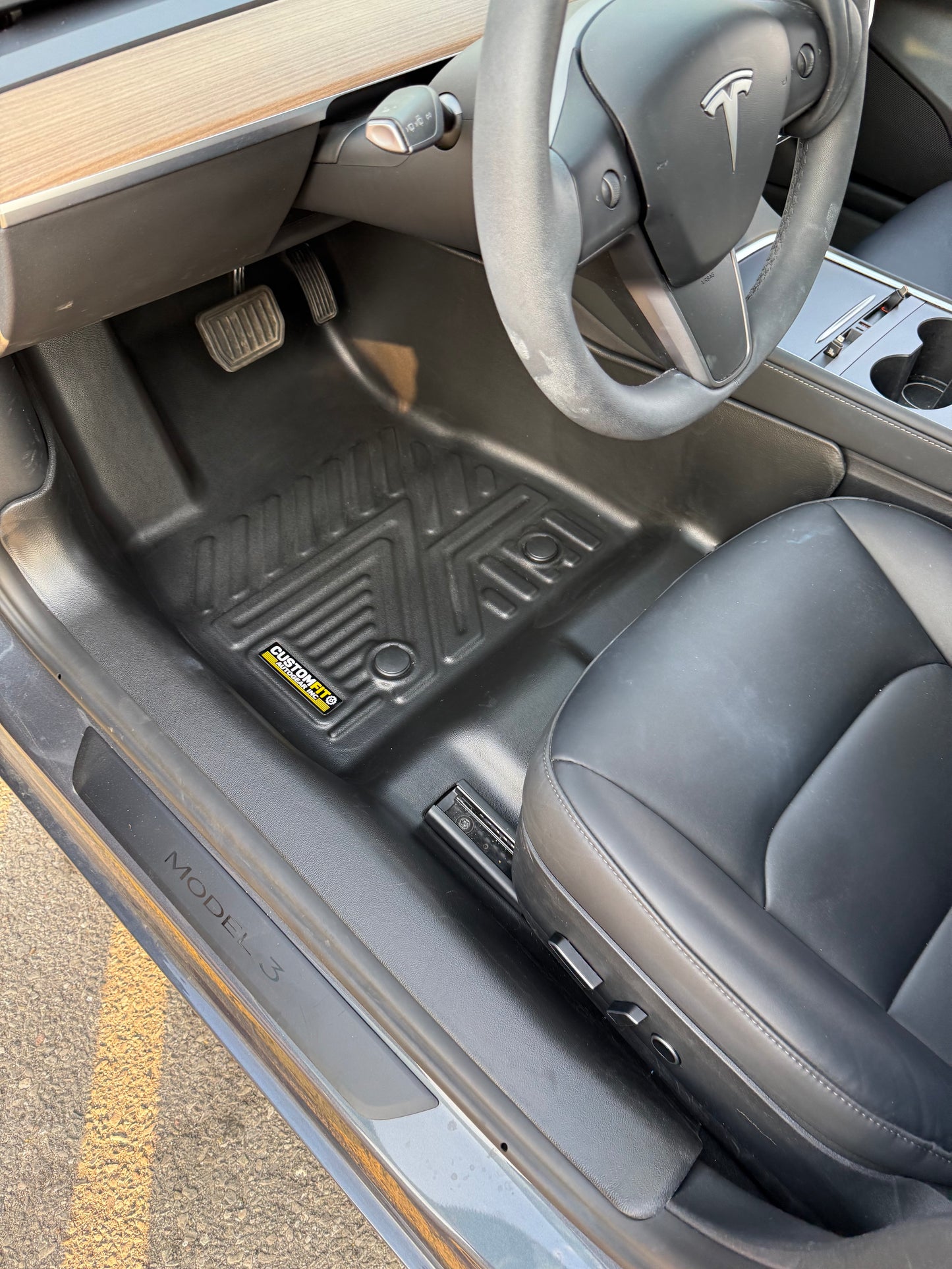 2017-2025 Tesla Model 3 5D Floor Mats Driver seat