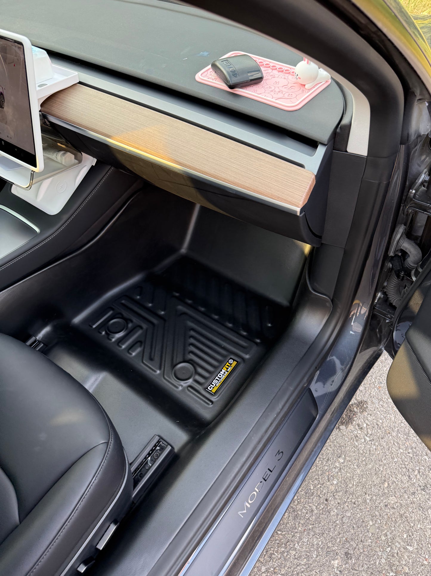 2017-2025 Tesla Model 3 5D Floor Mats Passenger Seat