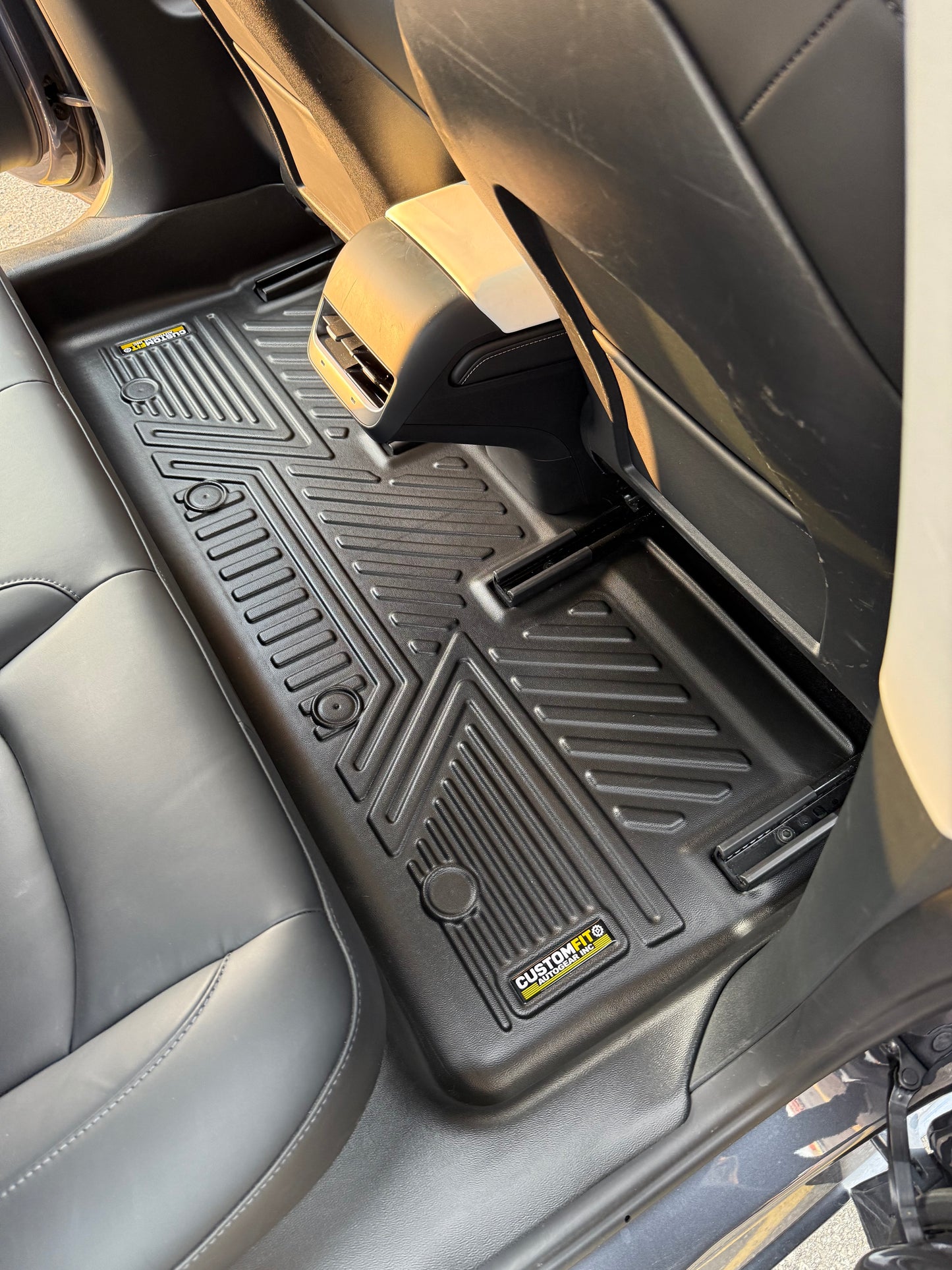 2017-2025 Tesla Model 3 5D Floor Mats Second Row