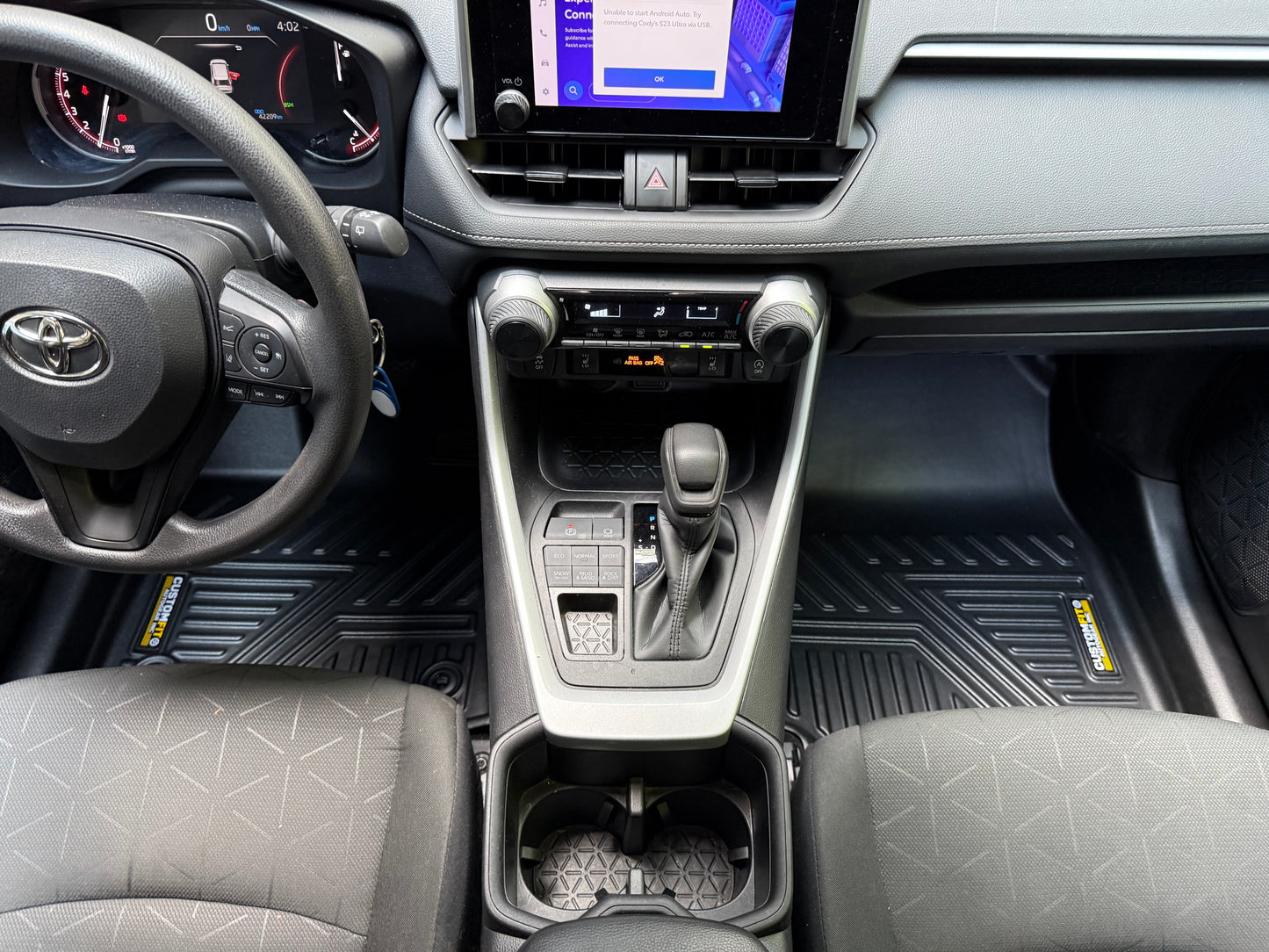 2019-2025 Toyota RAV4 Non-Hybrid 5D Floor Mats First Row