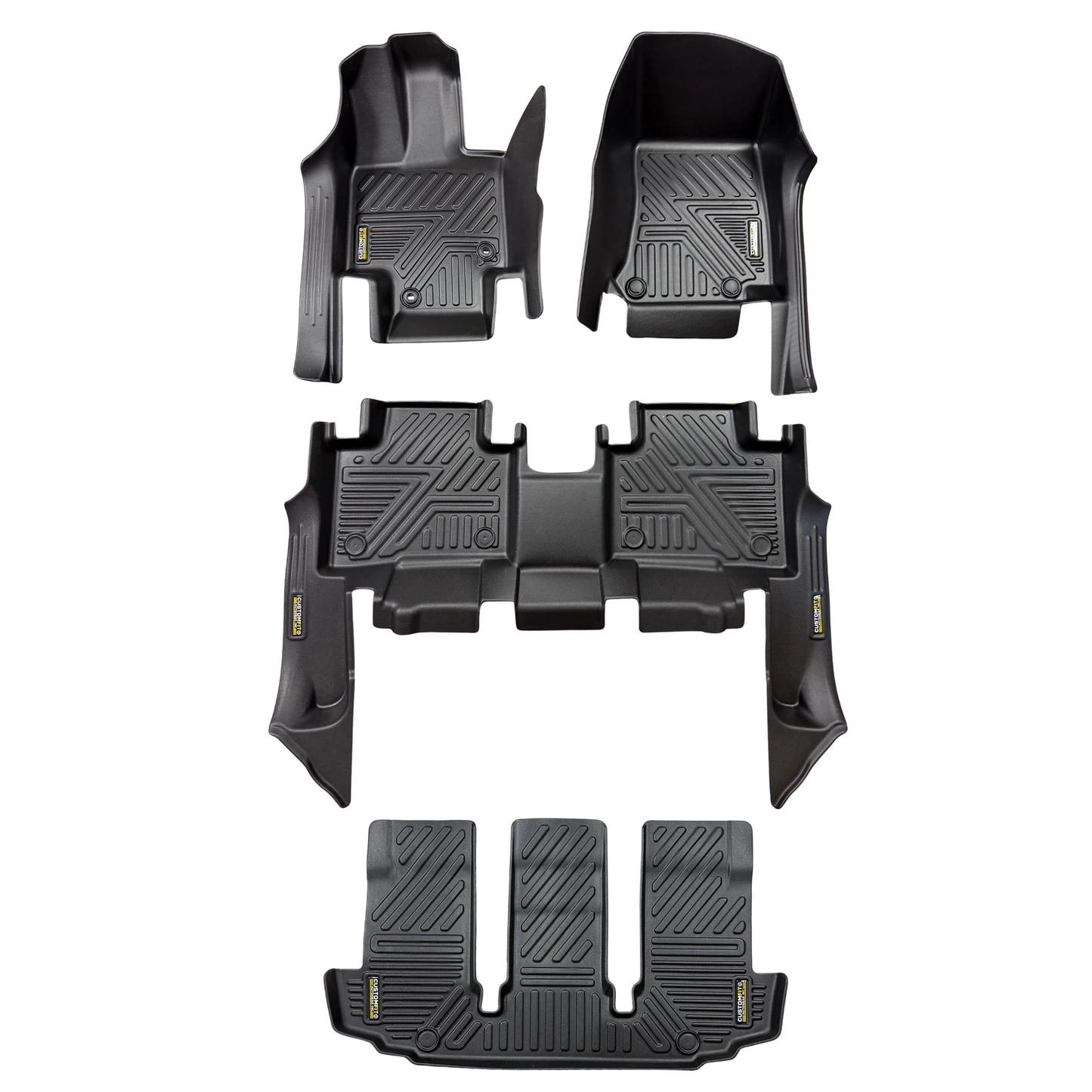 2020-2025 Toyota Highlander 7-seater Non-Hybrid 5D Floor Mats