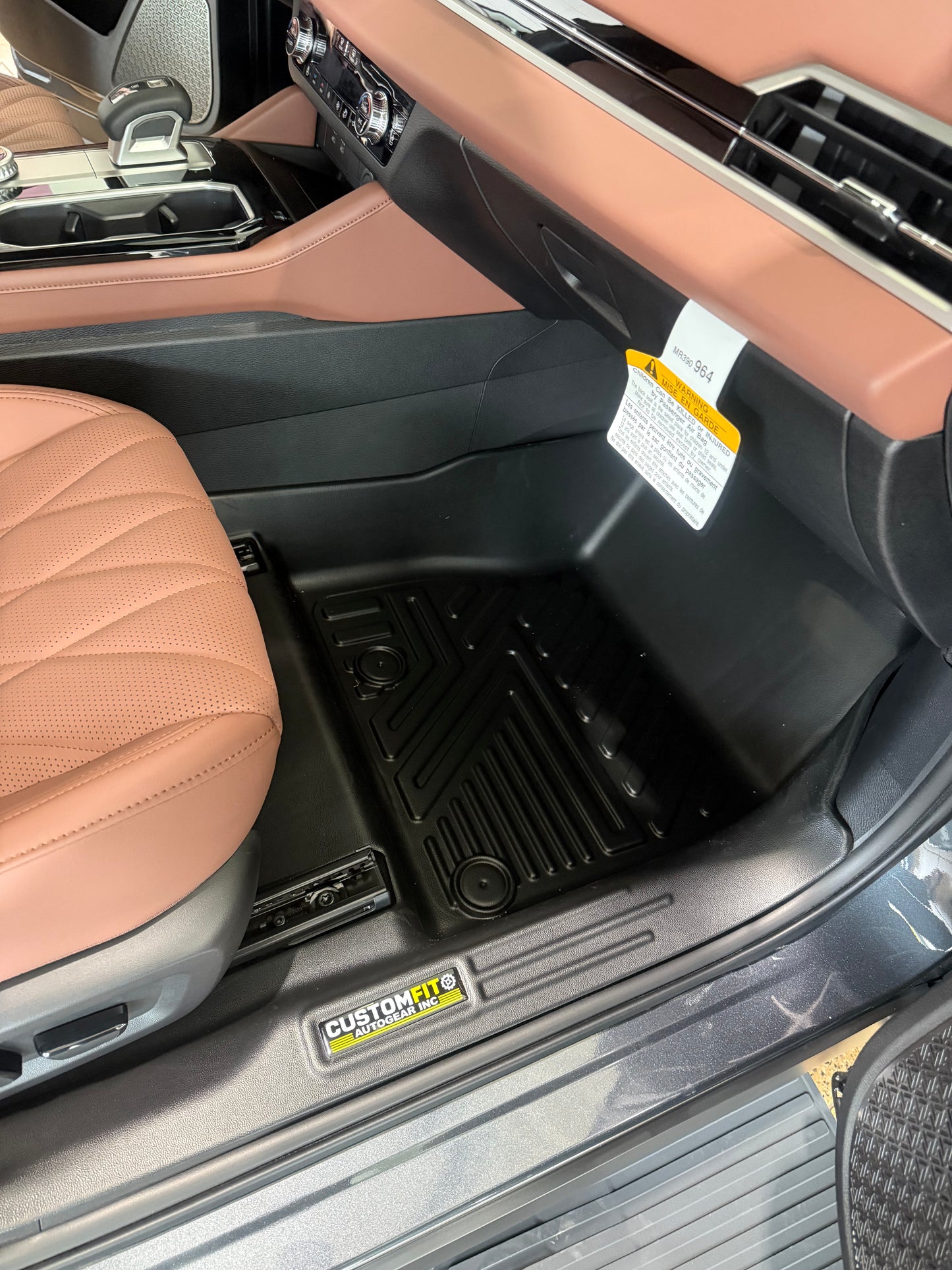 Tapis de sol toutes saisons 5D TPE pour Mitsubishi Outlander 2024