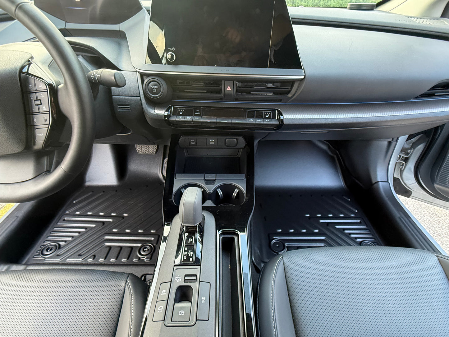 2023-2025 Toyota Prius(Non Plug-in Hybrid) 5D Floor Mats First Row Overview