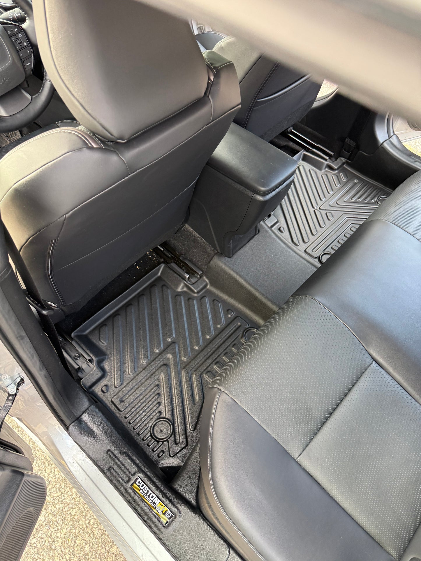 2023-2025 Toyota Prius(Non Plug-in Hybrid) 5D Floor Mats second Row Overview