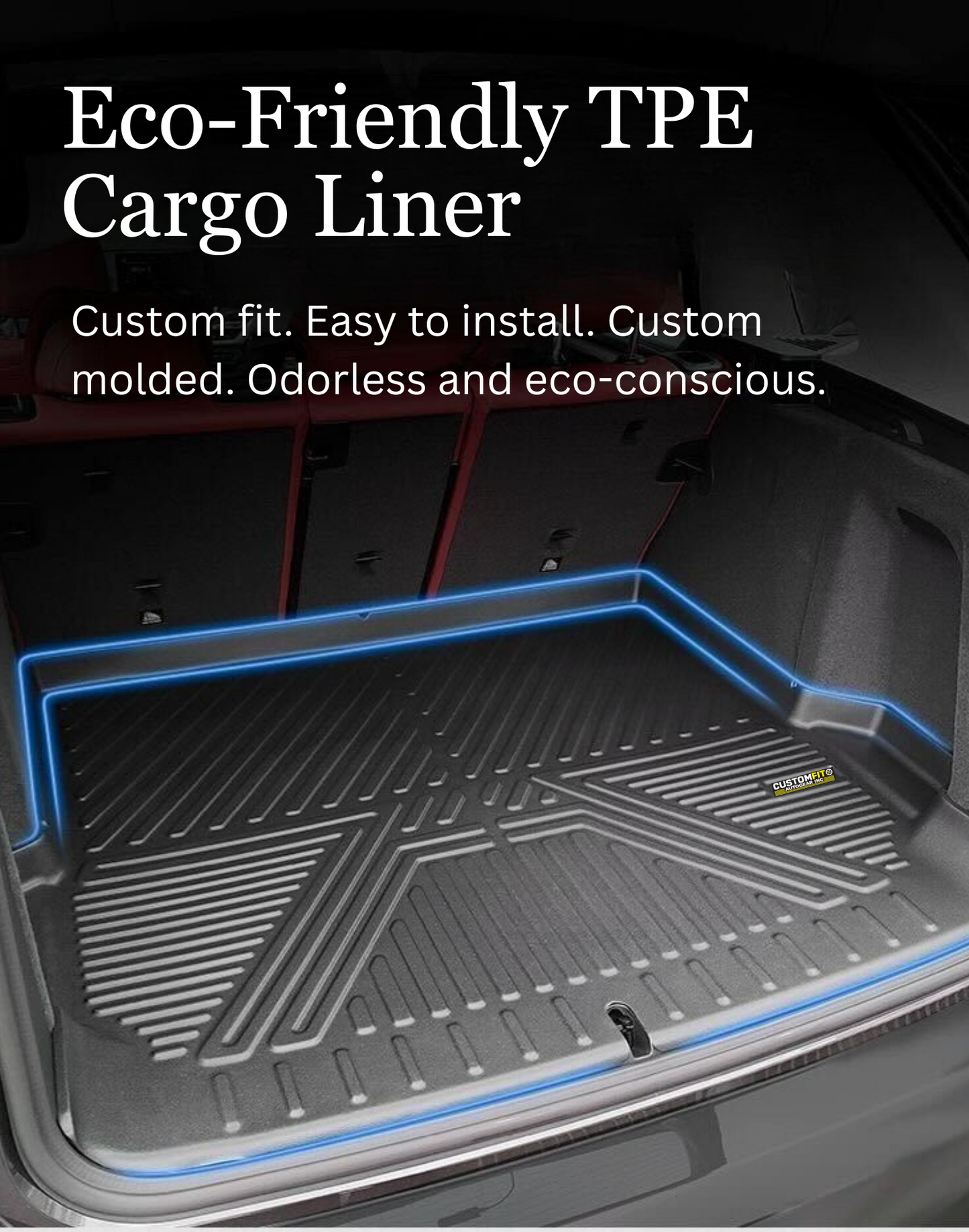 2020-2025 Toyota Highlander 8-seater Non-Hybrid Cargo/Trunk Liner