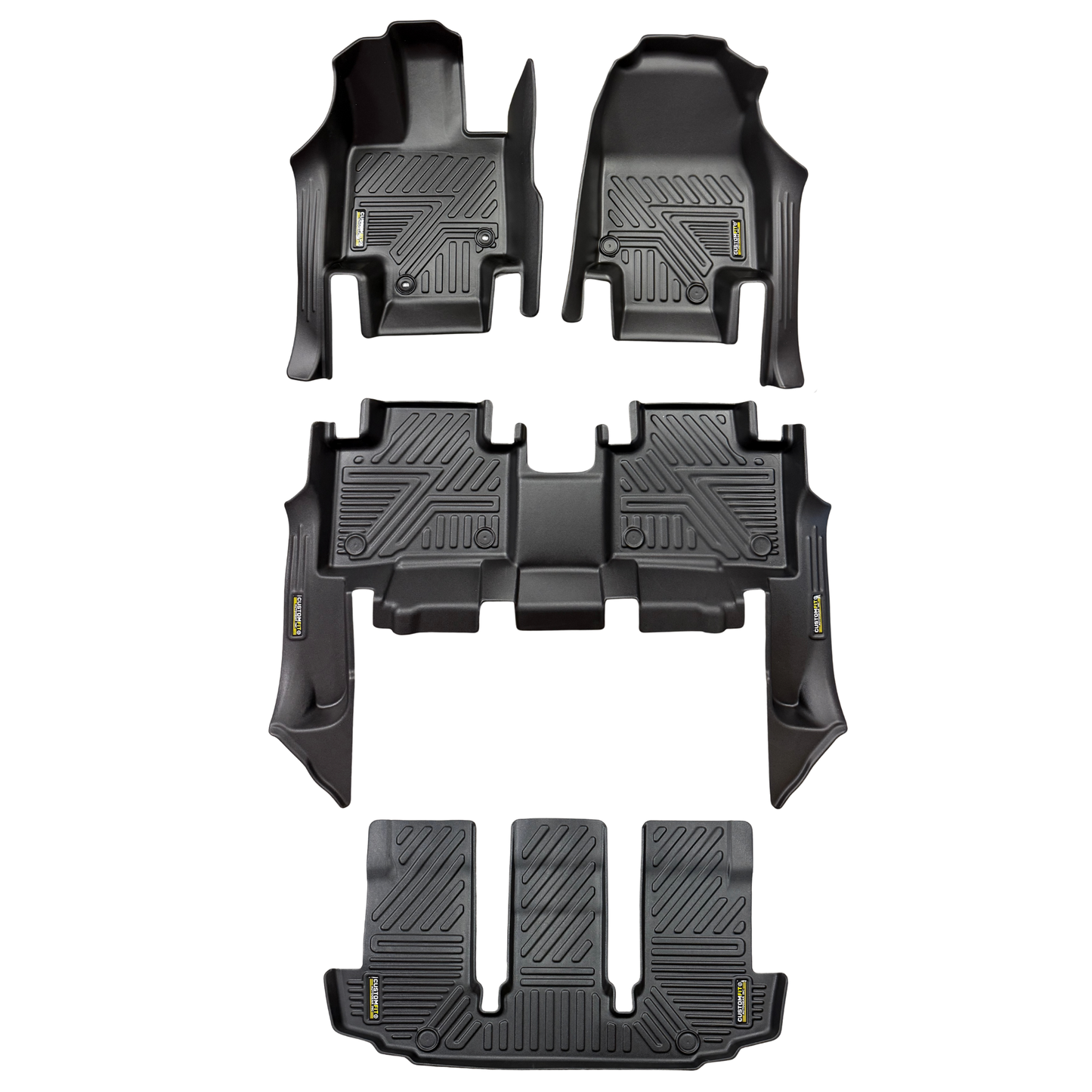 2020-2026 Toyota Highlander 8-seater Non-Hybrid 5D Floor Mats