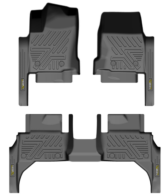 2024-2025 Toyota Tacoma Non-hybrid Double Cab 5D Floor Mats