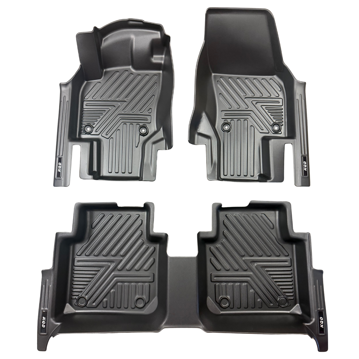 2025-2026 Volkswagen Tiguan(Flat floor no battery box beneath the passenger seat) 5D Floor Mats