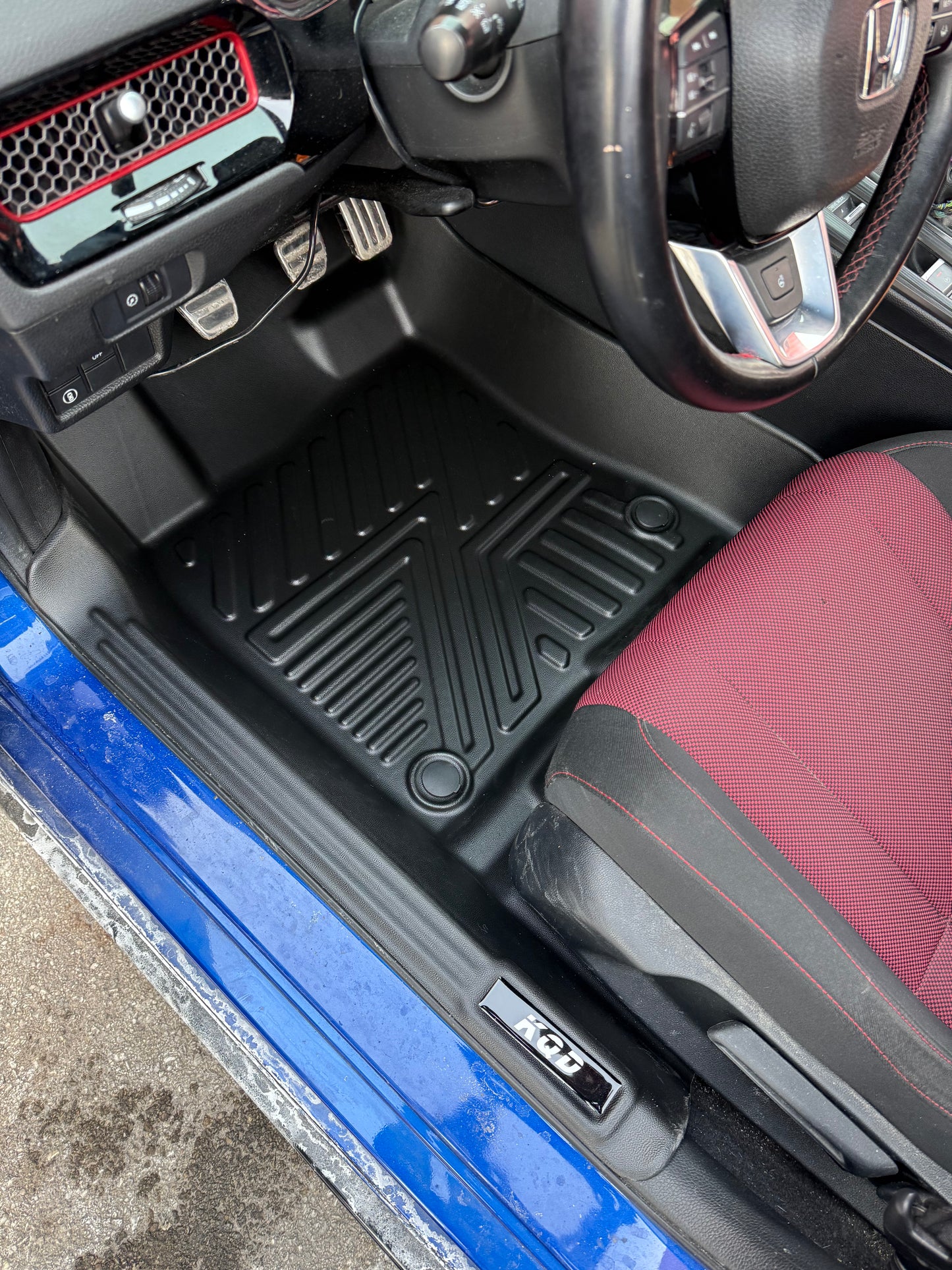 Tapis de sol toutes saisons 5D TPE pour Honda Civic Hybrid 2025