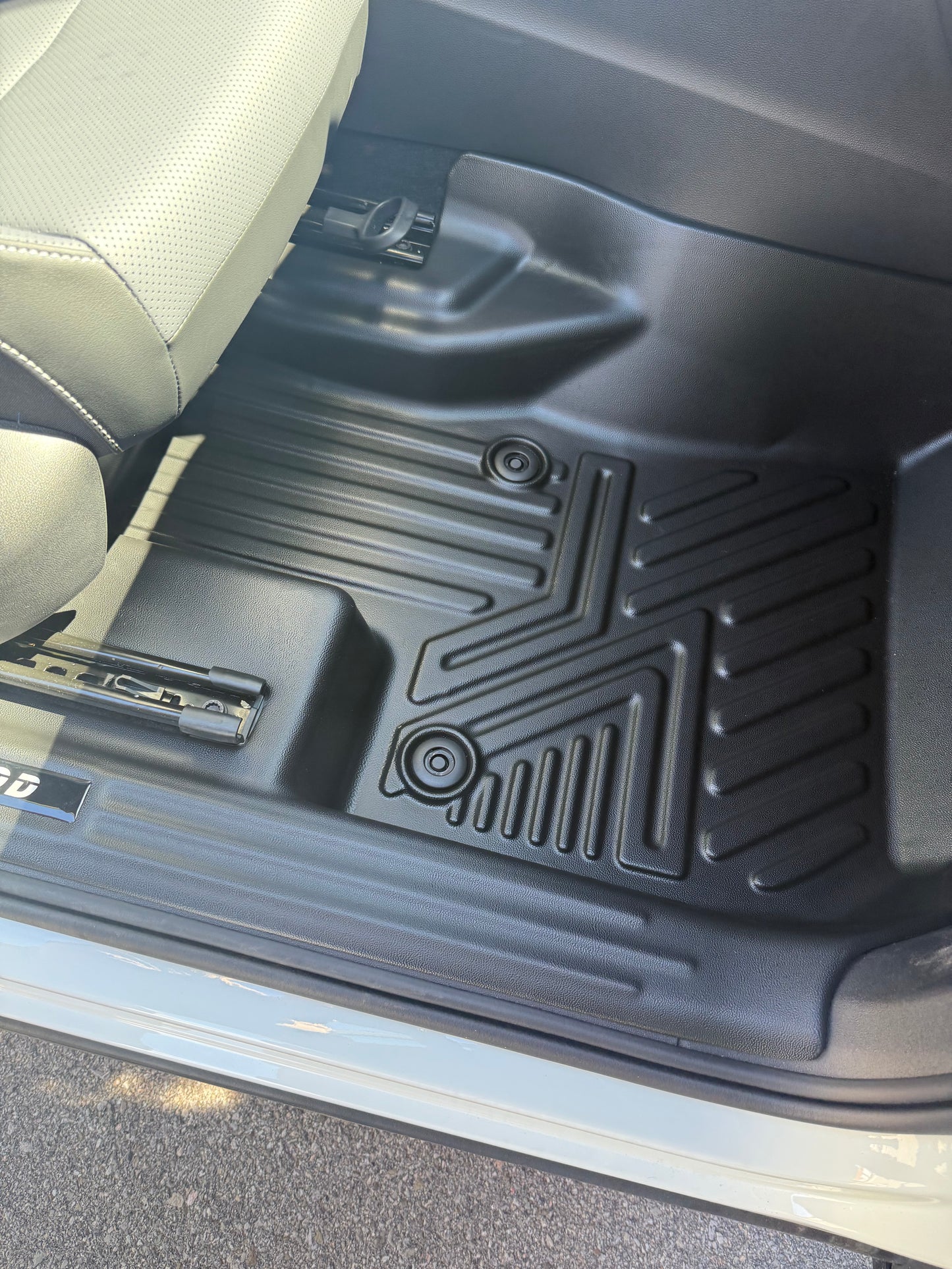 2025-2026 Volkswagen Tiguan(Flat floor no battery box beneath the passenger seat) 5D Floor Mats