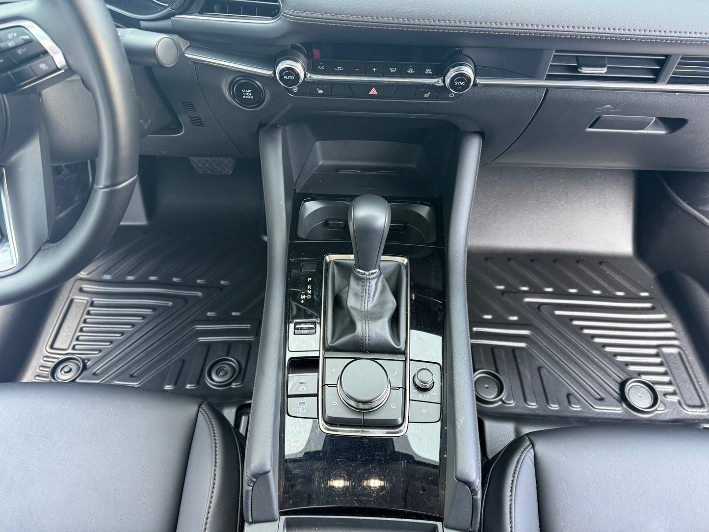 2019-2025 Mazda 3 FWD(Front Wheel Drive) Models 5D Floor Mats