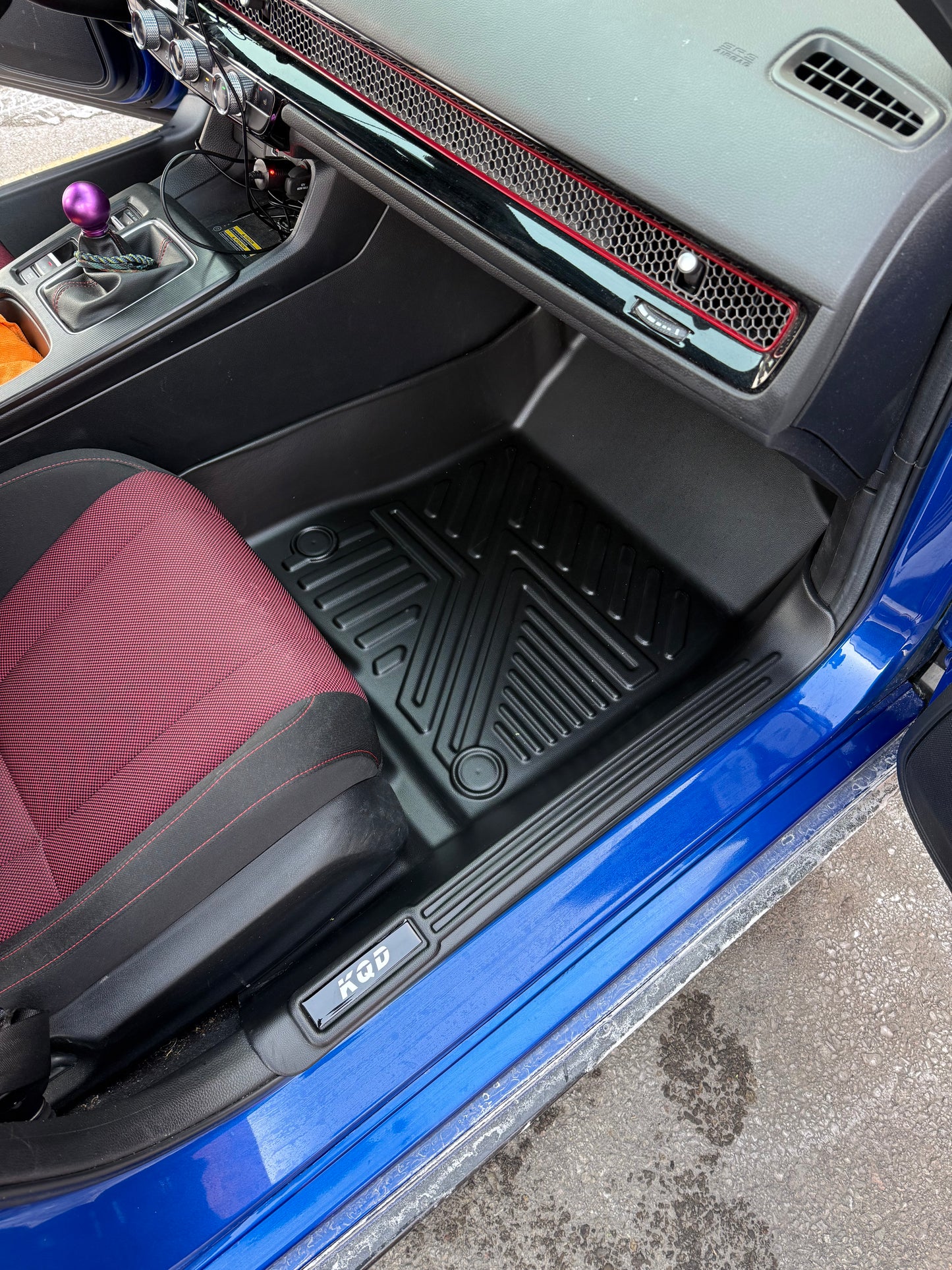 Tapis de sol toutes saisons 5D TPE pour Honda Civic Hybrid 2025