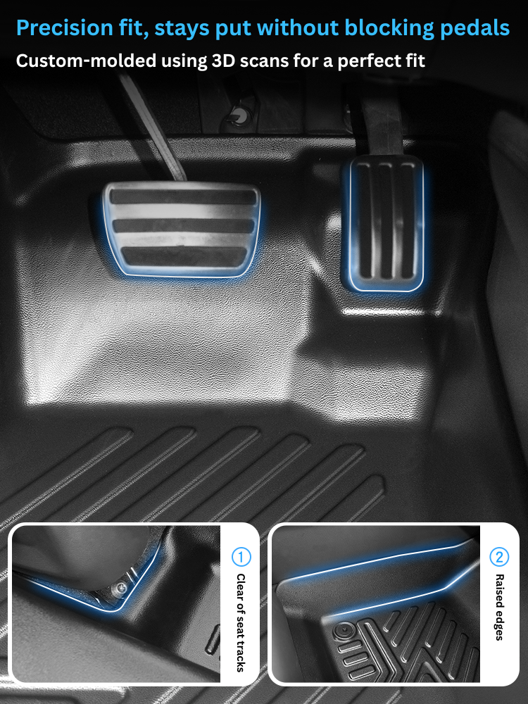 2024-2026 Chevrolet Traverse 7-Seater 5D Floor Mats
